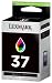 Lexmark No 37 Color Return Prog Print Cartridge
