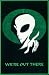 Alien (We're Out There) Flocked Blacklight Poster Print - 24