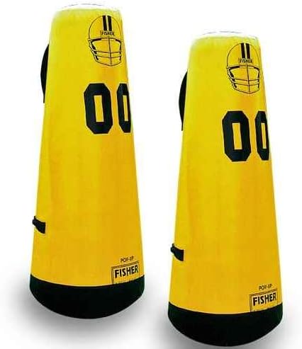 Sports Practice Dummy - Pop-Up Vinyl with Rubber Base (60 in. x 24 in.)