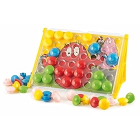 Quercetti - 13/7405 - Forme et Couleur - Fantacolor Junior Basic - Barbapapa
