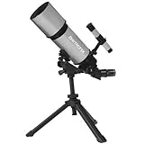 Silver TwinStar AstroMark 80mm 16-40x Portable Refractor Telescope Kids Pak Bundle Silver TwinStar AstroMark 80mm 16-40x Portable Refractor Telescope Kids Pak Bundle