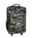 O3 Kids Rolling Luggage with Integrated Snack Cooler, Airplane