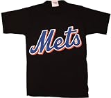 YOUTH Size Extra Large - XL (18-20) MLB New York Mets Black Wright 5 Jersey Style T-shirt