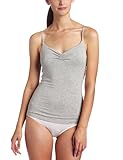 IMAGE OF Only Hearts Women's Feather Weight Cami Top with Shelf Bra, Heather Gray, Medium