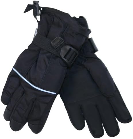 Boy's Ripstop and Taslon Winter Snow Board Gloves