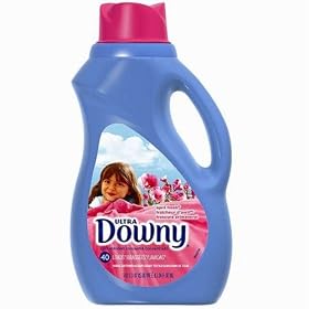 Downy Fabric Softener, Ultra Concentrated, April Fresh,, 40 loads, 34 fl oz (1.25 qt) 1.2 l