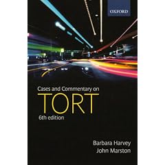 Cases and Commentary on Tort