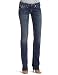 Short Pants - True Religion Women's Billy Straight Leg Jeans,Short Fuse Medium,30