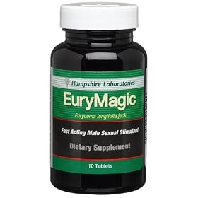 Hampshire Labs Hampshire Labs Eurymagic Fast Acting Male Sexual Stimulant 10-Count Tablets 10 Caps