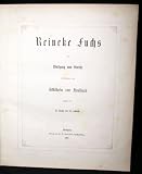 Produkt-Bild: Reineke Fuchs. Zeichnungen von Wilhelm von KAULBACH, gestochen von R[udolf] RAHN und A[drian] SCHLEICH.