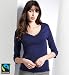 Fairtrade Pure Cotton 34 Sleeve Jersey Top