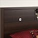 Espresso Series 9 Designer Full / Queen 2 Door Headboard