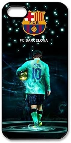 Lionel messi Barcelona Pattern Silicone Rubber Non-slip Protective Cover Case Skin For Apple iPhone 5 5S