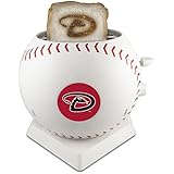 MLB Pangea Brands ProToast MVP Toaster, White