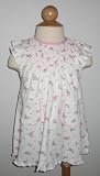 Ralph Lauren Girls Layette Smocked Floral Print Dress