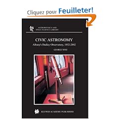 Civic Astronomy: Albany's Dudley Observatory, 1852-2002
