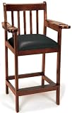 Imperial Wood Bar Stool - Spectator Chair Antique Walnut