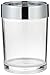 Carnation Home Fashions Clear Acrylic Tumbler with Chrome Trim