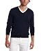 Faconnable Men's Long Sleeve V-Neck Sweater Faconnable Men's Long Sleeve V-Neck Sweater