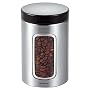 Brabantia Window Canister 1.4L Matt Steel