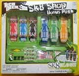 Tech Deck Sk8ology Bonus Pack "Girl" 6 Boards, 2 Clear Racks and Assembly Tools