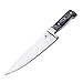 Chef's Knife by Royal - 8 inch Blade - Full Tang Kitchen Knife- Black Piano Wood Handle