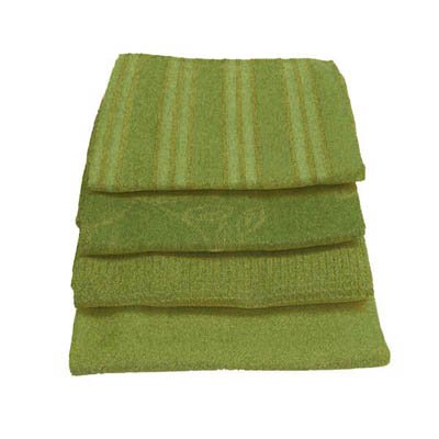 Olivia Dish Towel Set/4, Pesto