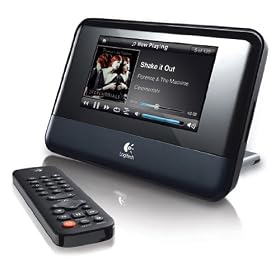 Logitech - Squeezebox touch - Lecteur de musique sans-fil  en r�seau - Ecran tactile couleur 4,3" - Port USB et lecteur de carte SD - Prend en charge la plupart des formats audio num�riques - Noir