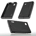 Rubber Case Handy Tasche H&uuml;lle black f&uuml;r LG Prada 3.0 P940 / Schutzh&uuml;lle Handytasche inkl. Handy-Punkt Displayreinigungstuch