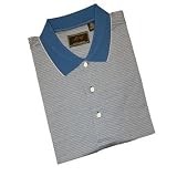 Greg Norman Big & Tall Dash Check Jacquard Golf Shirt
