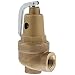 Apollo Valve 10-600 Series Bronze Safety Relief Valve, ASME Hot Water, 75 psi Set Pressure, 1" NPT Female