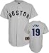 Fred Lynn Majestic Cooperstown Throwback Boston Red Sox Jersey - Medium
