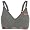 Charcoal Marl/Vivid Coral