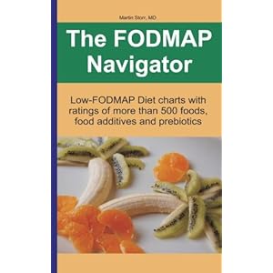 The FODMAP Navigator: Low-FODMAP Diet charts with ratings of more than 500 foods, food additives and prebiotics