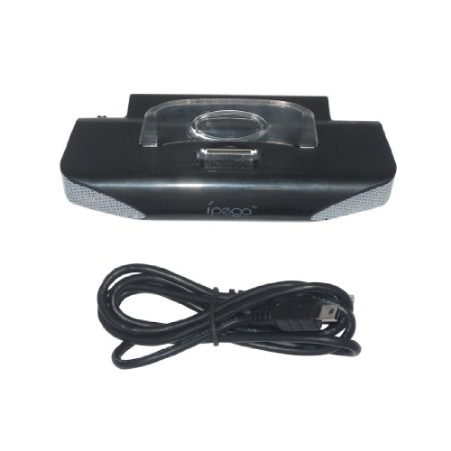 Ipega Charger Stereo Speaker For Use With iPhone 3G / 4G