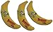 Yeowww! 100% Organic Catnip Toy, Yellow Banana 3 Pack