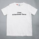 NORMAL 2010 T-Shirts "甘辛い味が好き" (Men's, White)