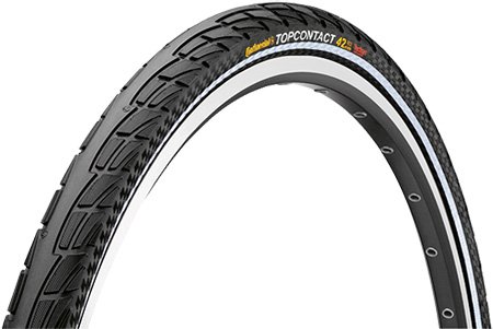 Continental Top Contact Reflex Urban Bicycle Tire (32-622, 28x1-1/4x1-304)