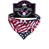 American Flag Dog Bandanas (Large)