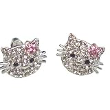 Kitty Stud Earrings - 1/2