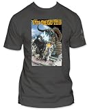 2011 SDCC EXCLUSIVE GODZILLA CHARCOAL GREY MEN T-SHIRT