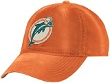 NFL Men's Miami Dolphins Classics Secondary Color Souch Flex Hat - EQ56Z (Orange, Small/Medium)