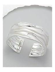 Cuff Bracelet In 92.5 Sterling Silver