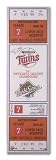 Frank Viola Minnesota Twins Autographed 1987 Mega Ticket with 1987 World Series MVP Inscription
