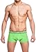 Men's 4-Pack Fashion Boxer Briefs Underwear by LUK Poppy/Marigold/Apple/Ink Large