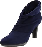 Aquatalia by Marvin K. Women's Richie Bootie,Midnight Nappa Suede,10 B US