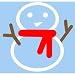 Snowman Magnet for Car