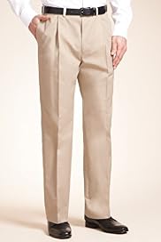 Supercrease® Summer Weight Pure Cotton Single Pleat Trousers