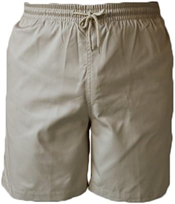 Donyan Mens Summer Active Shorts (Cream-Coloured,L)