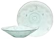 Spanish Large Ocean Sea Life Recycled Glass Serving Bowl 15.25"D
